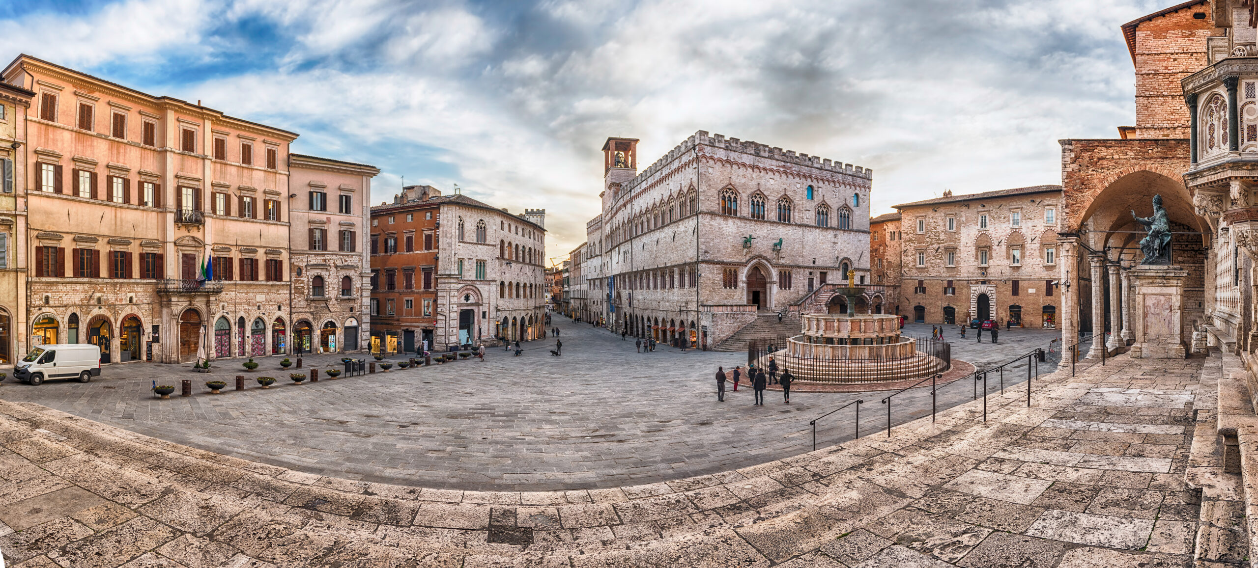 Piazza IV novembre Perugia